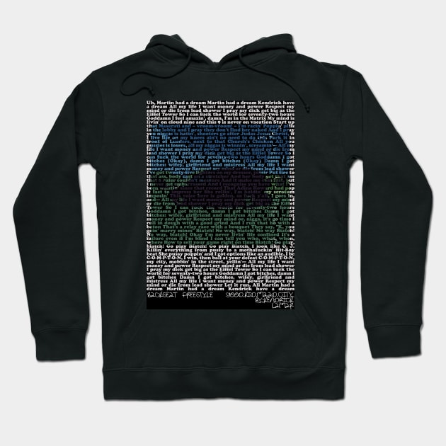 Backseat Freestyle lyrics Hoodie by bel designs